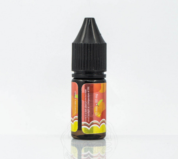 Рідина Jo Juice Salt Strawberry Peach 10ml 60mg на сольовому нікотині зі смаком полуниці та персика