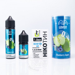 Набір Love It Organic Blueberry Apple 60ml 3mg Рідина