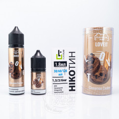 Набір Love It Organic Cinnamon Cookies 60ml 3mg Рідина