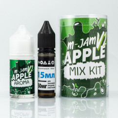 Набор M-Jam v2 Salt Apple 30ml 50mg Жидкость