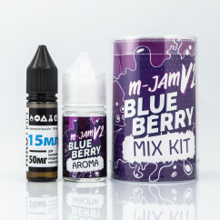 Набор M-Jam v2 Salt Blueberry 30ml 50mg