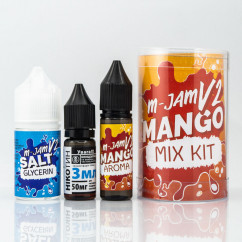 Набор M-Jam v2 Salt Mango 30ml 50mg Жидкость