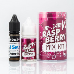 Набор M-Jam v2 Salt Raspberry 30ml 50mg Жидкость