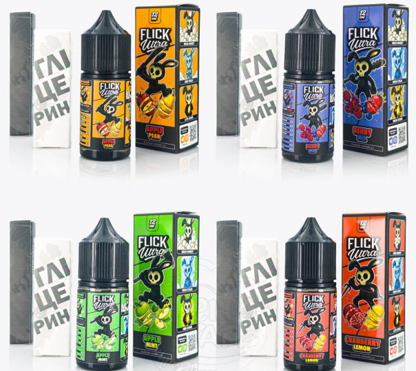 Рідина Flick Ultra Salt 30ml (набір компонентів)