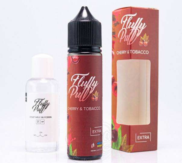 Рідина Fluffy Puff Salt Cherry Tobacco 60ml 50mg (набір компонентів)
