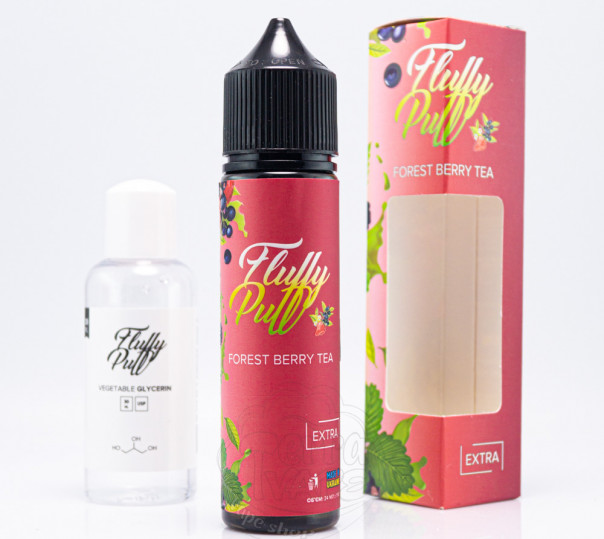Рідина Fluffy Puff Salt Forest Berry Tea 60ml 25mg (набір компонентів)