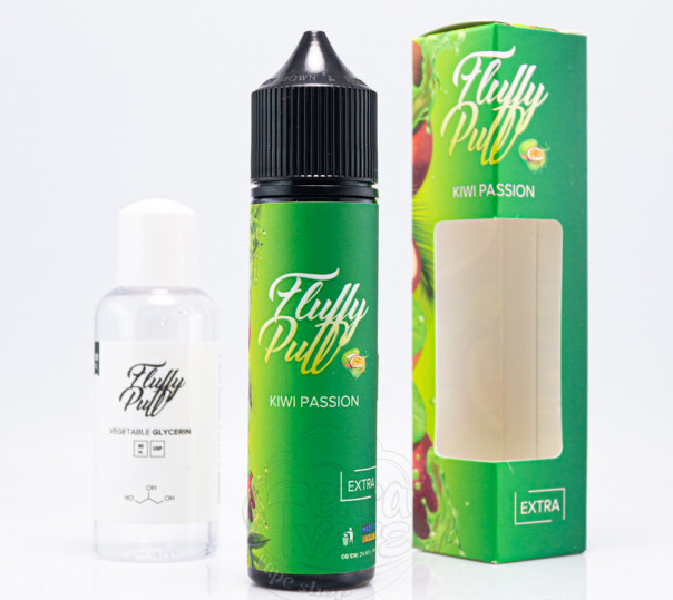 Рідина Fluffy Puff Salt Kiwi Passion 60ml 25mg (набір компонентів)