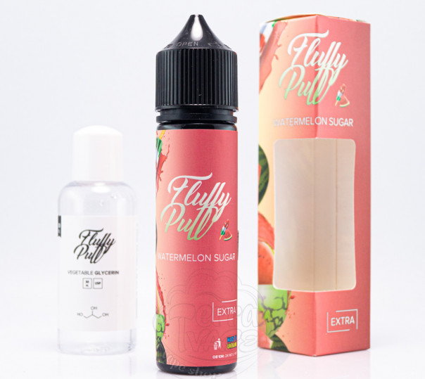 Рідина Fluffy Puff Salt Watermelon Sugar 60ml 0mg (набір компонентів)