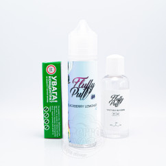 Набір Fluffy Puff Organic Blackberry Lemonade ICE 60ml 0mg Рідина