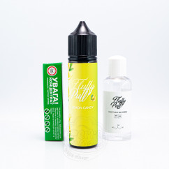 Набір Fluffy Puff Organic Lemon Candy 60ml 0mg Рідина