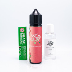 Набор Fluffy Puff Organic Watermelon Sugar 60ml 0mg Жидкость