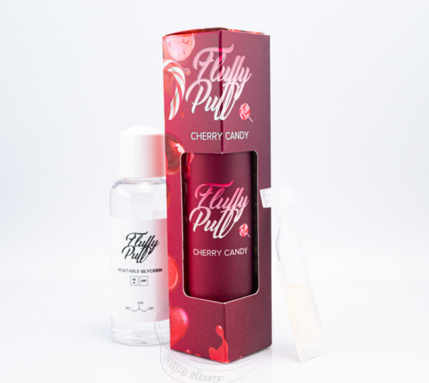 Рідина Fluffy Puff Organic Cherry Candy 60ml 0mg (набір компонентів)