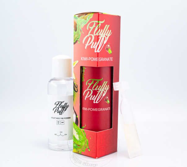 Рідина Fluffy Puff Organic Kiwi Pomegranate 60ml 0mg (набір компонентів)