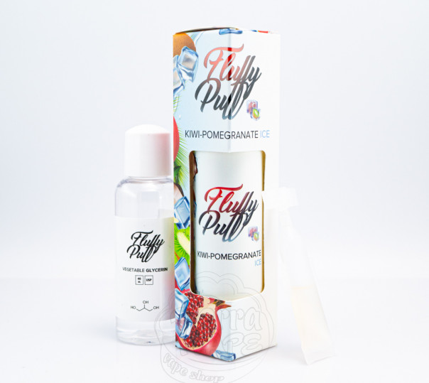 Жидкость Fluffy Puff Organic Kiwi Pomegranate Ice 60ml 3mg (набор компонентов)