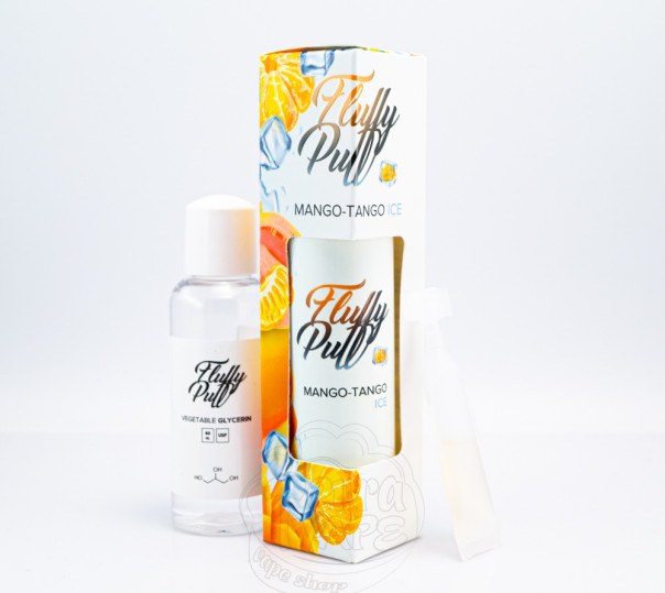 Рідина Fluffy Puff Organic Mango Tango Ice 60ml 0mg (набір компонентів)