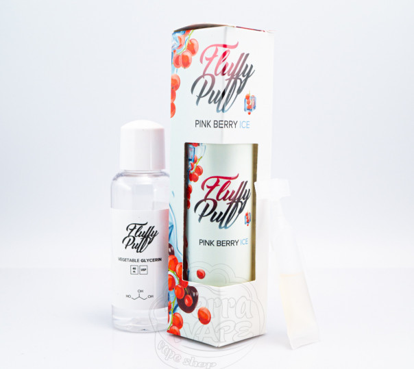 Жидкость Fluffy Puff Organic Pink Berry Ice 60ml 0mg (набор компонентов)