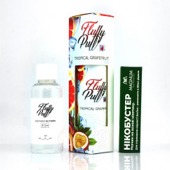 Набір Fluffy Puff Organic Tropical Grapefruit Ice 60ml 0mg Рідина