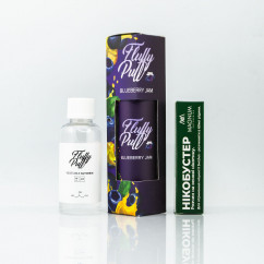 Набір Fluffy Puff Organic Blueberry Jam 60ml 0mg Рідина