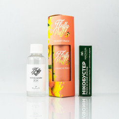 Набір Fluffy Puff Organic Crunchy Peach 60ml 0mg Рідина