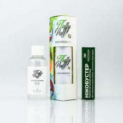 Набір Fluffy Puff Organic Kiwi Passion Ice 60ml 0mg Рідина