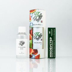 Набір Fluffy Puff Organic Melon Apple Ice 60ml 0mg Рідина