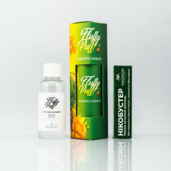 Набір Fluffy Puff Organic Pineapple Mango Ice 60ml 0mg Рідина