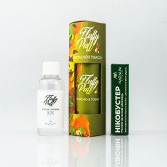 Набір Fluffy Puff Organic Pistachio Tobacco 60ml 0mg Рідина