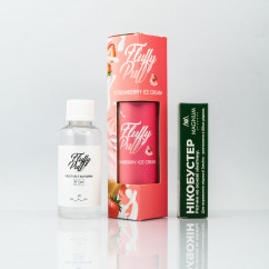 Набор Fluffy Puff Organic Strawberry Ice Cream 60ml 0mg