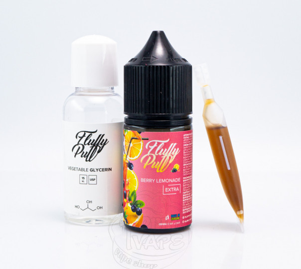 Рідина Fluffy Puff Salt Berry Lemonade 30ml 25mg (набір компонентів)