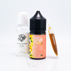 Набір Fluffy Puff Salt Crunchy Peach 30ml 25mg Рідина