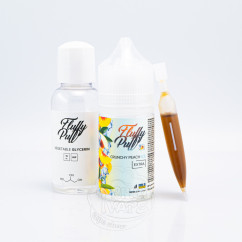 Набір Fluffy Puff Salt Crunchy Peach Ice 30ml 0mg Рідина