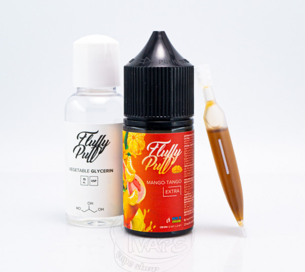 Жидкость Fluffy Puff Salt Mango Tango 30ml 25mg (набор компонентов)