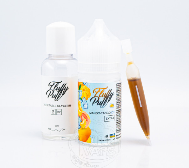 РІдина Fluffy Puff Salt Mango Tango Ice 30ml 50mg (набір компонентів)