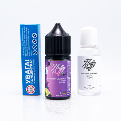 Набор Fluffy Puff Salt Blackberry Lemonade 30ml 0mg Жидкость