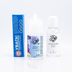 Набор Fluffy Puff Salt Blackberry Lemonade Ice 30ml 0mg Жидкость