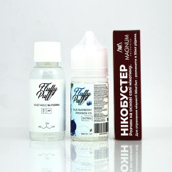 Набор Fluffy Puff Salt Blue Raspberry Lemonade Ice 30ml 50mg