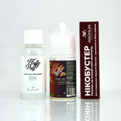 Набор Fluffy Puff Salt Peach Jam 30ml 50mg