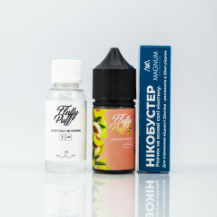 Набір Fluffy Puff Salt Crunchy Peach 30ml 0mg Рідина