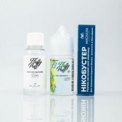 Набір Fluffy Puff Salt Kiwi Lemonade Ice 30ml 0mg Рідина