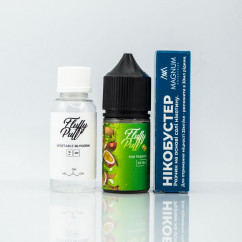 Набір Fluffy Puff Salt Kiwi Passion 30ml 0mg Рідина