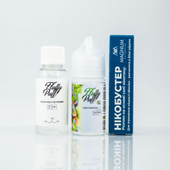 Набір Fluffy Puff Salt Kiwi Passion Ice 30ml 0mg Рідина