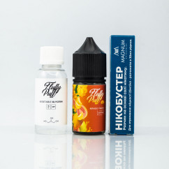 Набор Fluffy Puff Salt Mango Tango 30ml 0mg Жидкость