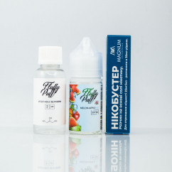 Набір Fluffy Puff Salt Melon Apple Ice 30ml 0mg Рідина