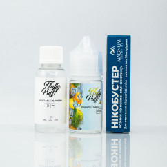 Набір Fluffy Puff Salt Pineapple Mango Ice 30ml 0mg Рідина