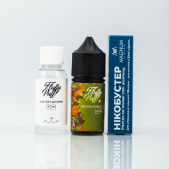 Набор Fluffy Puff Salt Pistachio Tobacco 30ml 0mg Жидкость