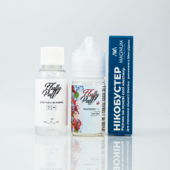 Набір Fluffy Puff Salt Raspberry Ice 30ml 0mg