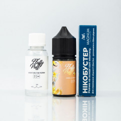 Набор Fluffy Puff Salt Vanilla Cream 30ml 0mg Жидкость