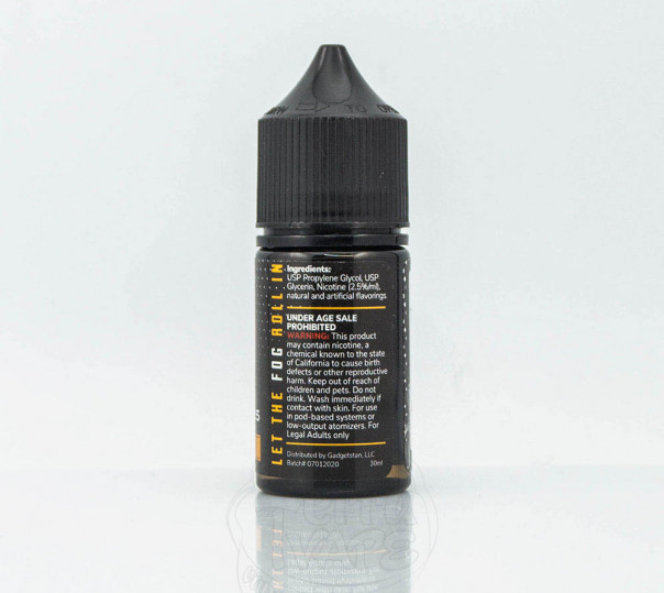 Жидкость Frisco Vapor Salt Mango 30ml 25mg на солевом никотине со вкусом манго