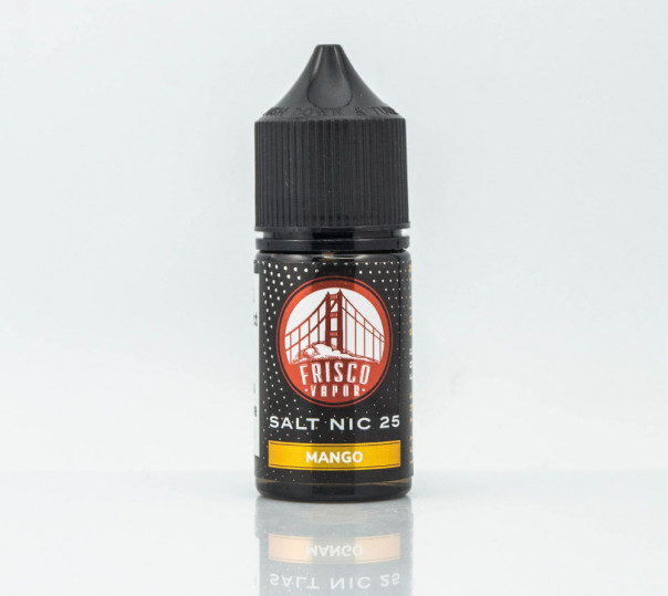 Жидкость Frisco Vapor Salt Mango 30ml 25mg на солевом никотине со вкусом манго