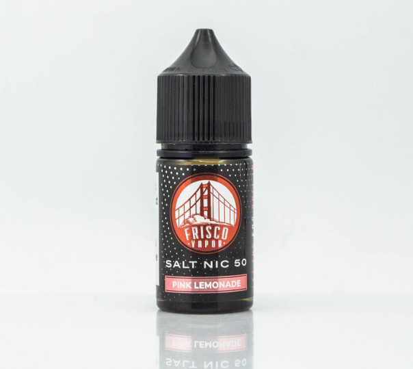 Жидкость Frisco Vapor Salt Pink Lemonade 30ml 25mg на солевом никотине со вкусом розового лимонада